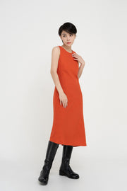 Linen Sleeveless Dress