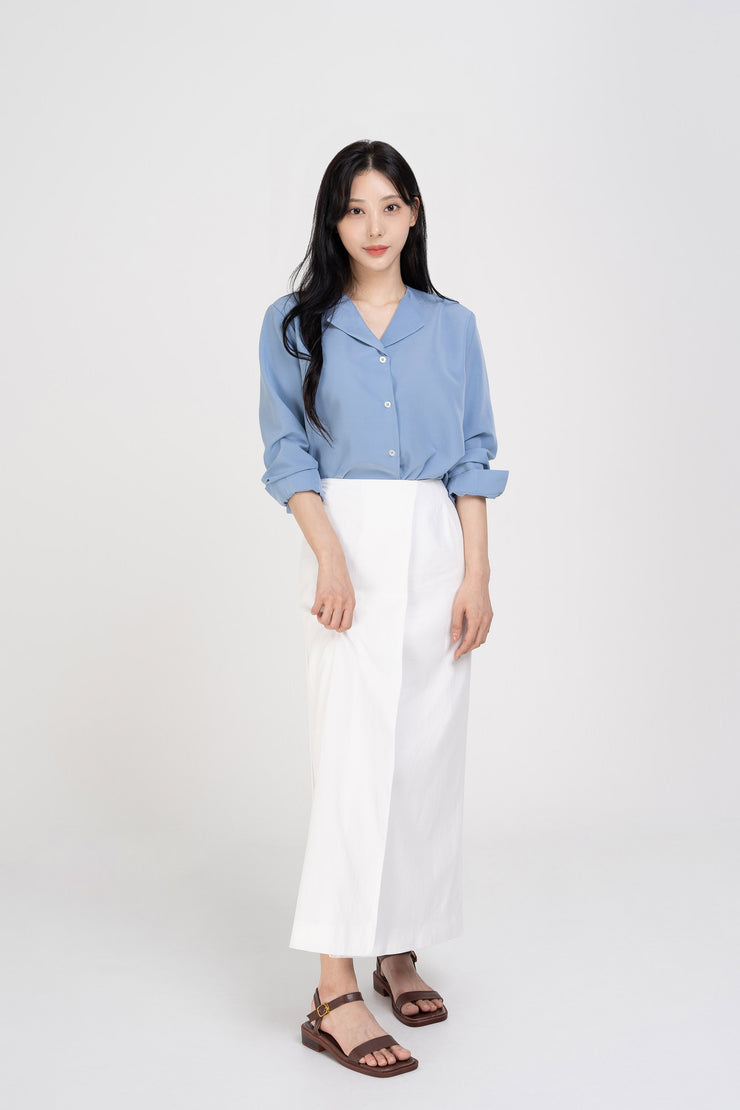 Long Wrap Skirt