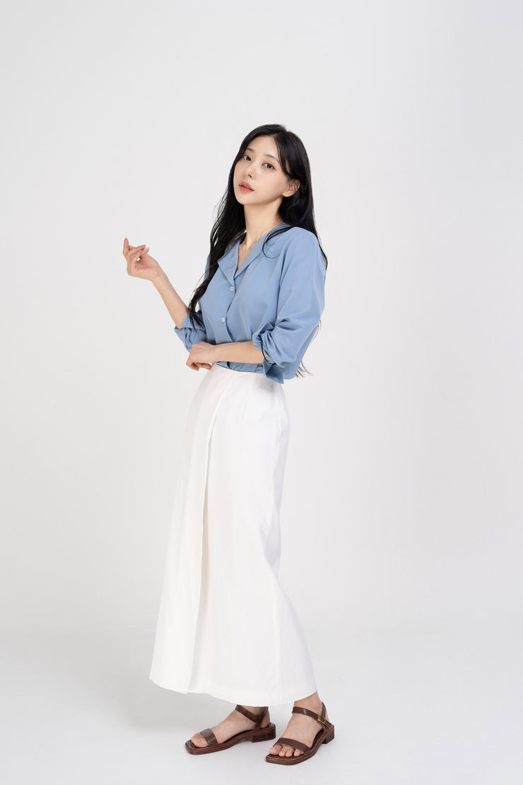 Long Wrap Skirt