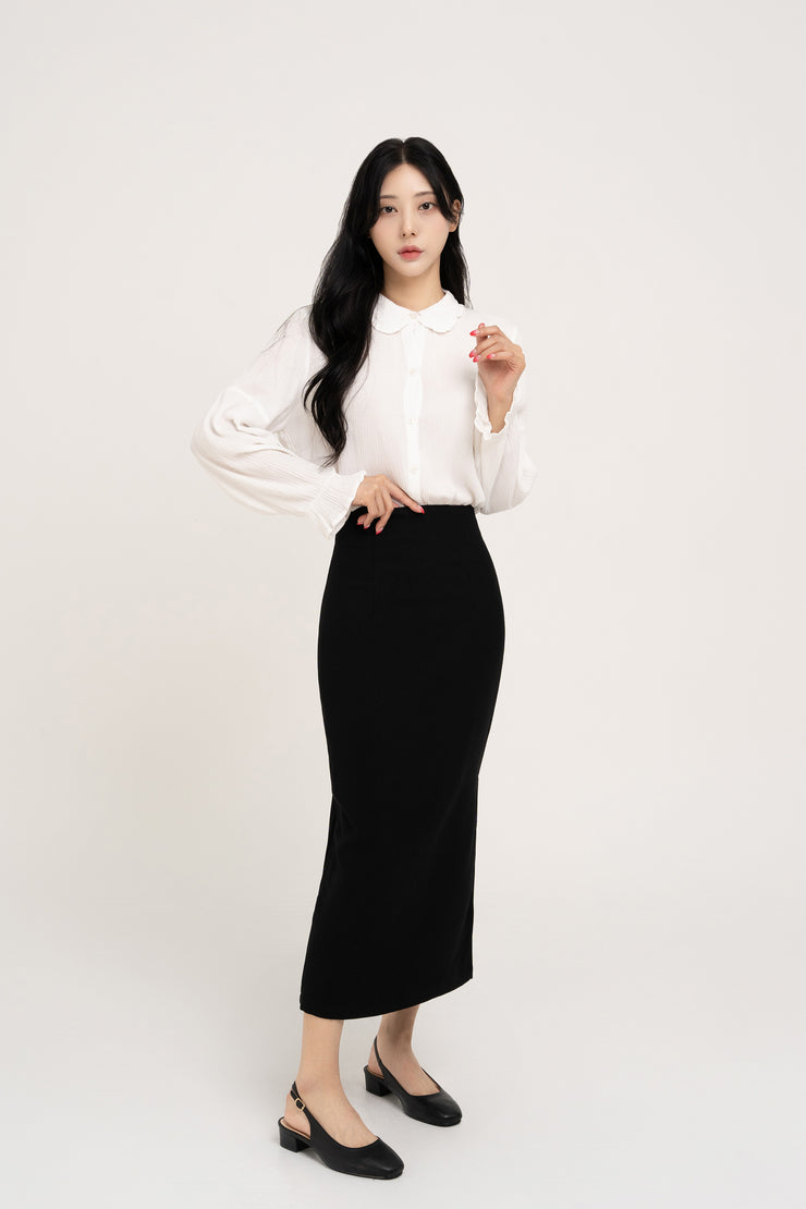 Ruffle Blouse A