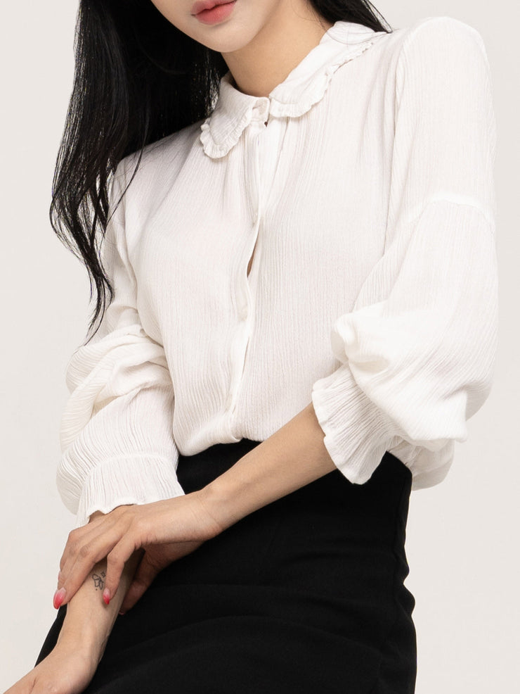 Ruffle Blouse A
