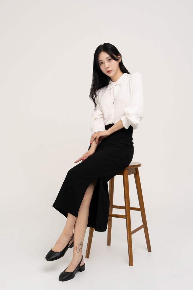 Ruffle Blouse A