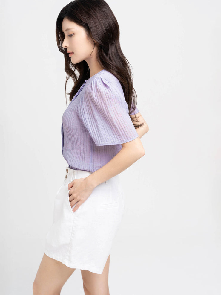 Crinkled Purple