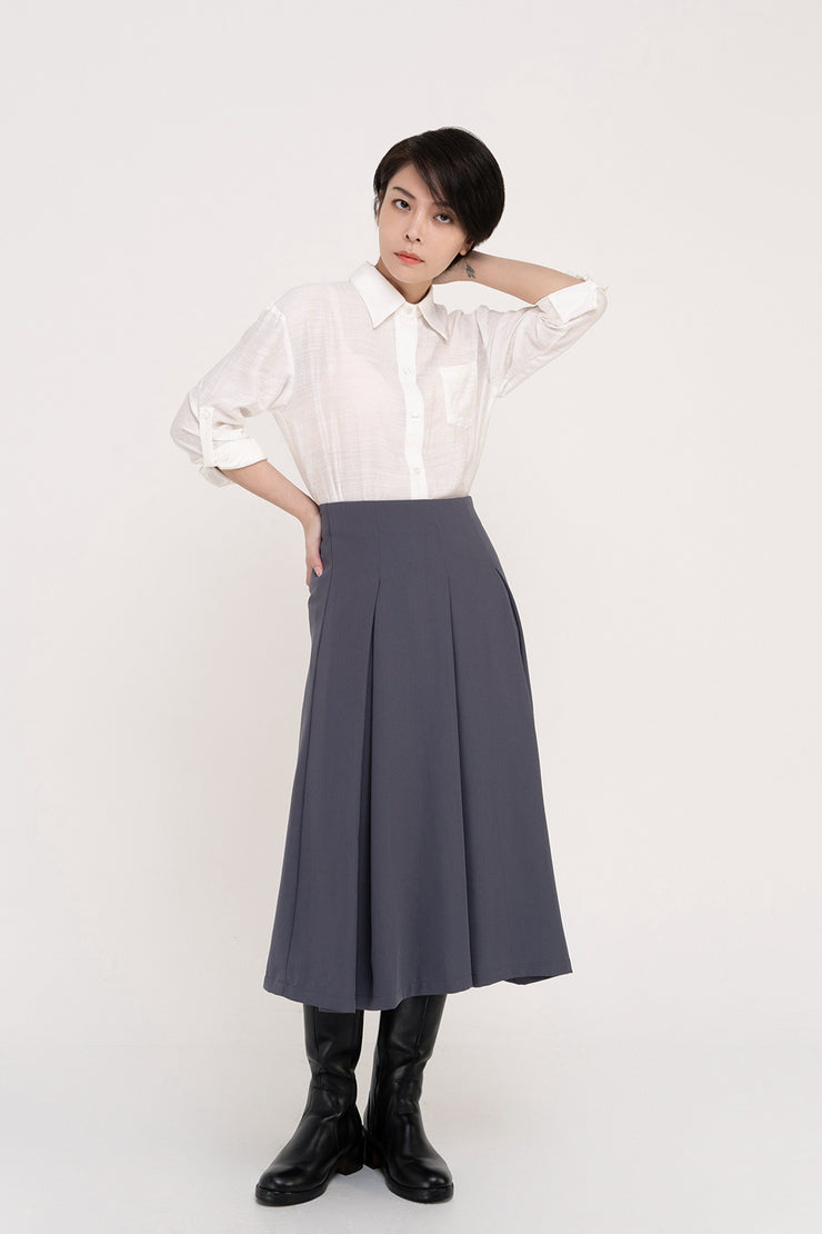 Box-pleated Midi
