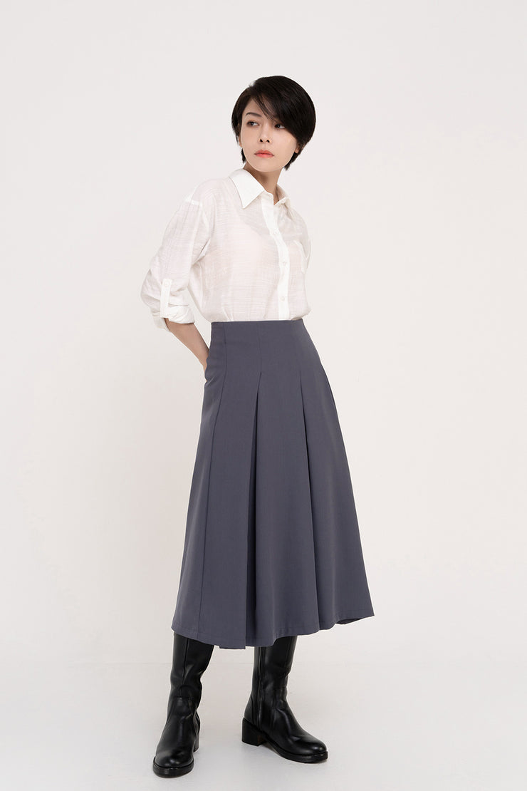 Box-pleated Midi