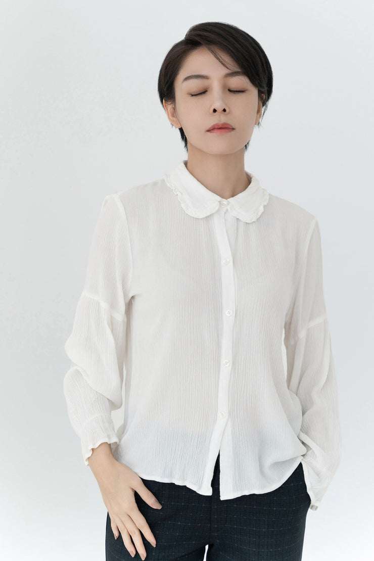 Ruffle Blouse A