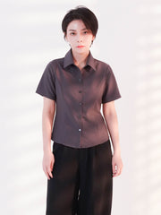 Short Sleeve Shirt Grey