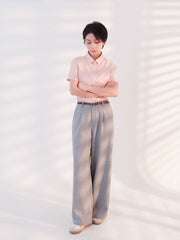 Short Sleeve Shirt Pink