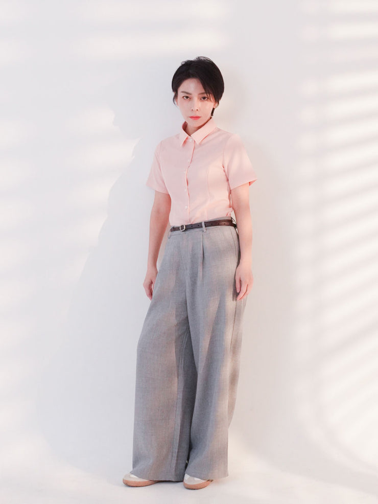 Short Sleeve Shirt Pink