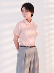 Short Sleeve Shirt Pink