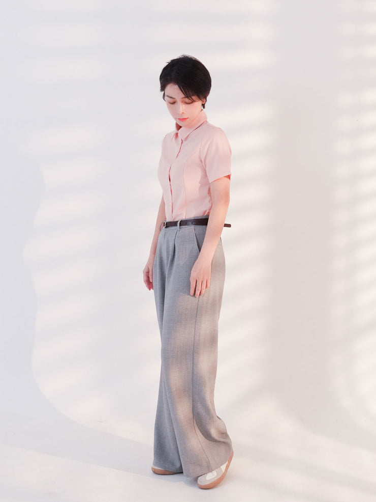 Short Sleeve Shirt Pink