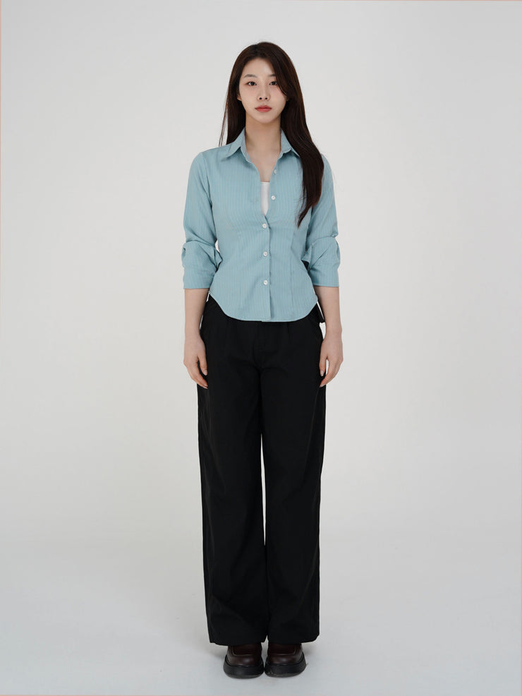 Tucked Trousers