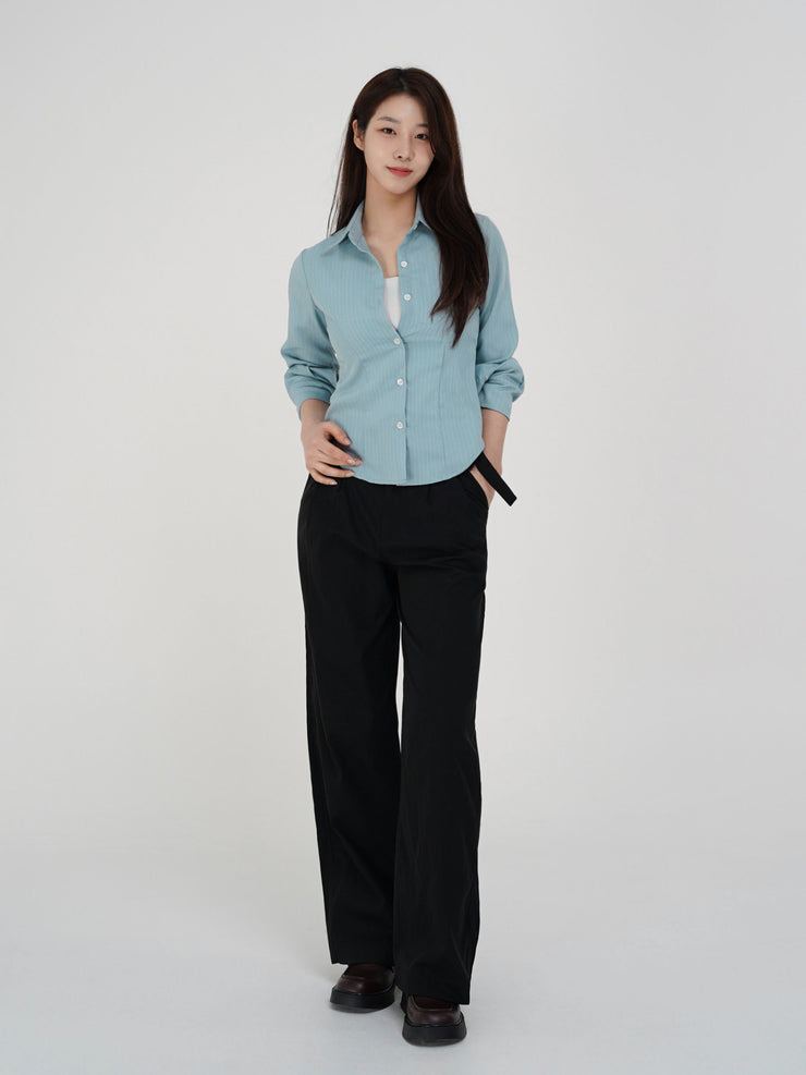 Tucked Trousers