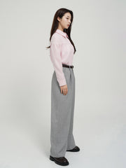 Wide Slacks Grey