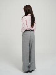 Wide Slacks Grey