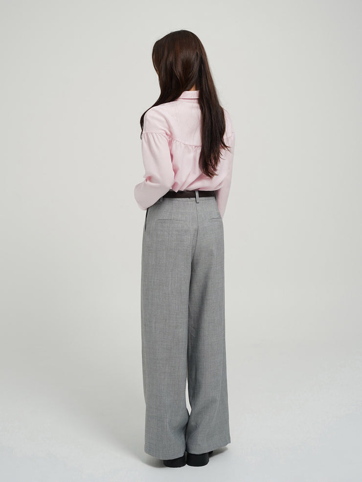 Wide Slacks Grey