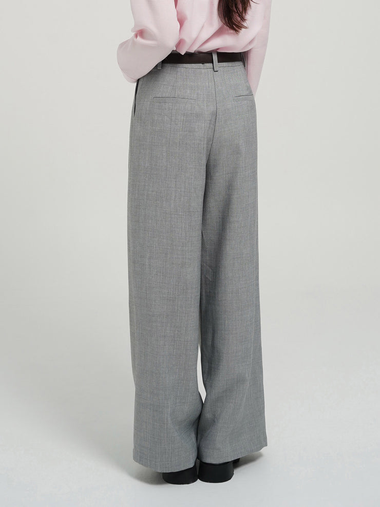Wide Slacks Grey