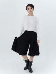 Cropped & Back-slit