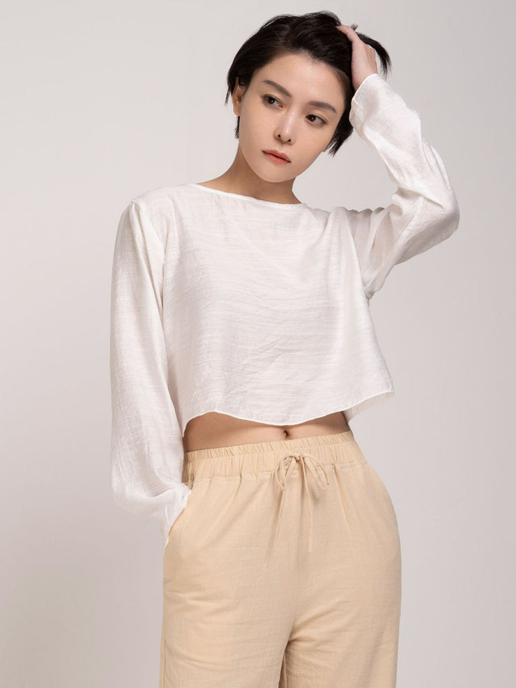Cropped & Back-slit