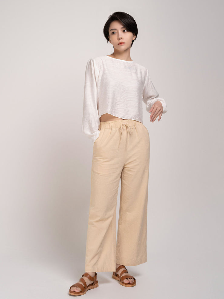 Cropped & Back-slit