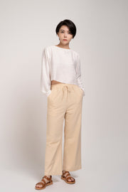 Cropped & Back-slit