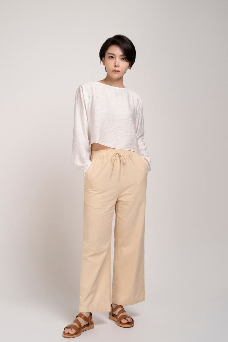 Cropped & Back-slit
