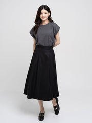 Midi Buttoned Skirt