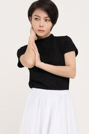Turtleneck T-shirt
