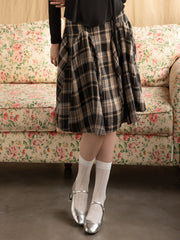 Checkered Skirt