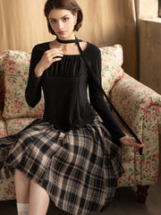 Checkered Skirt
