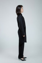 Belted Tucked Pants