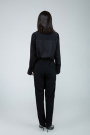 Belted Tucked Pants