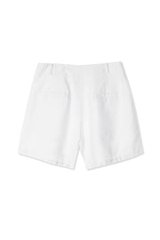 Tucked Shorts - White
