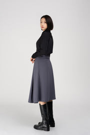 Box-pleated Midi