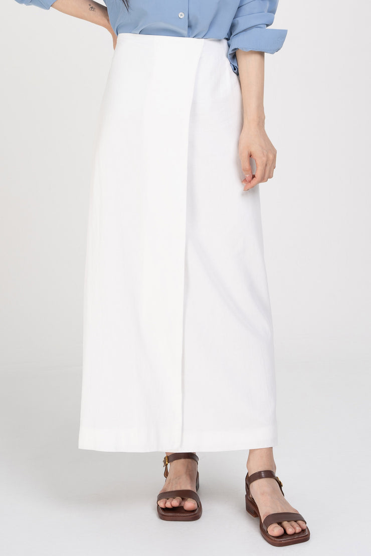 Long Wrap Skirt