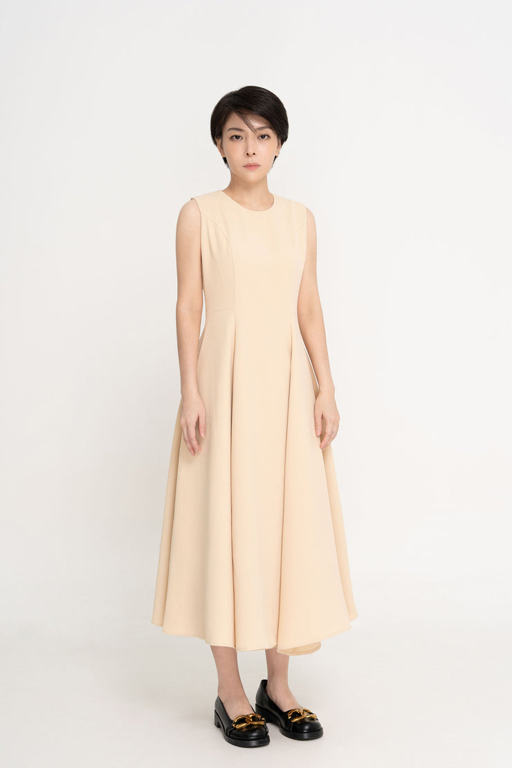 Textured Long Dress