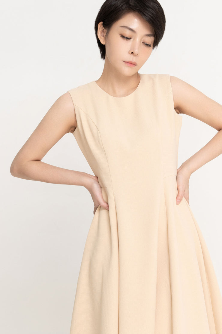 Textured Long Dress