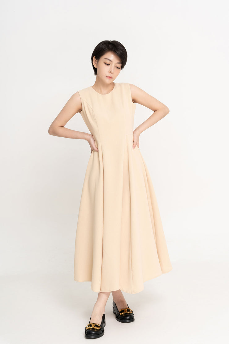 Textured Long Dress