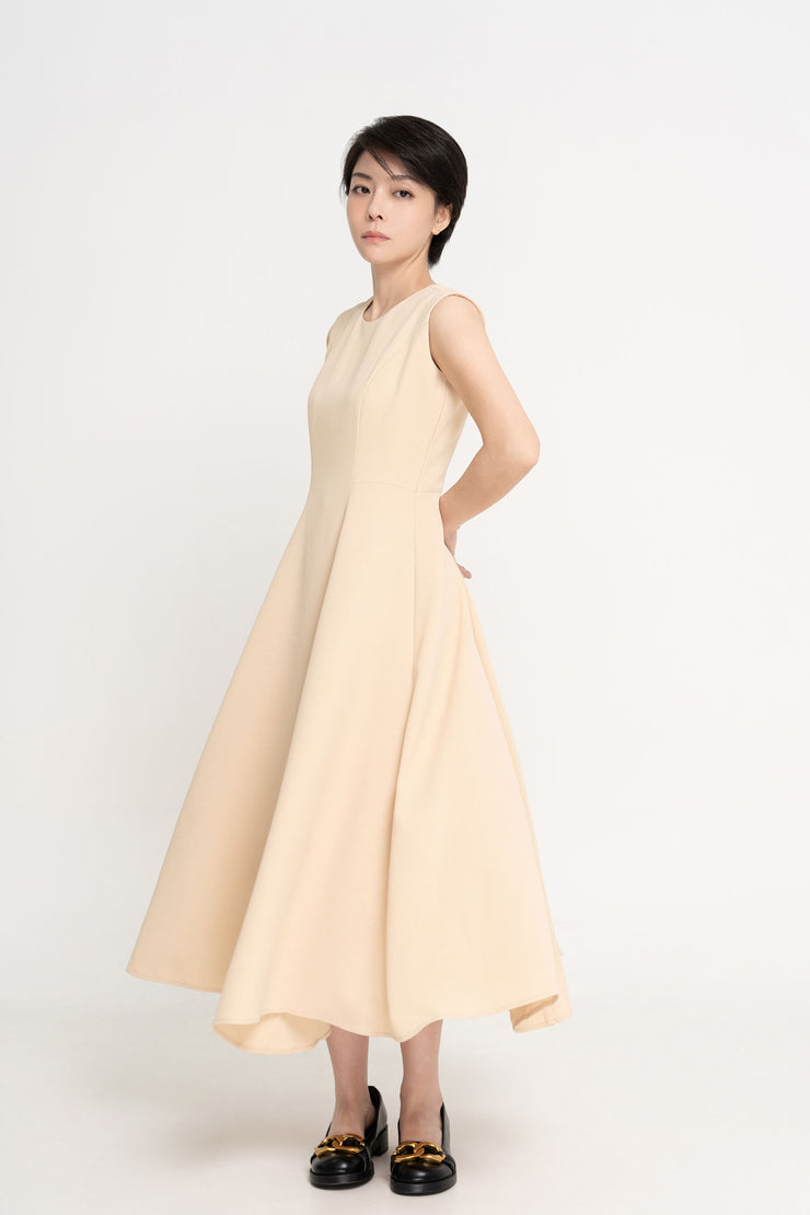 Textured Long Dress