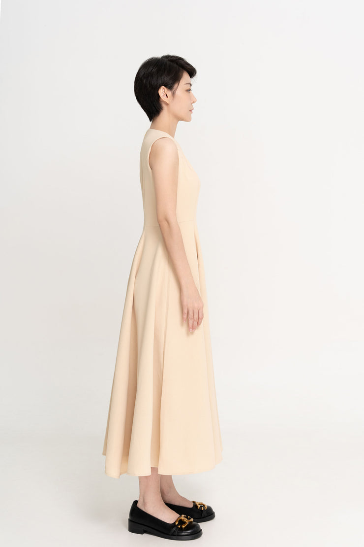 Textured Long Dress