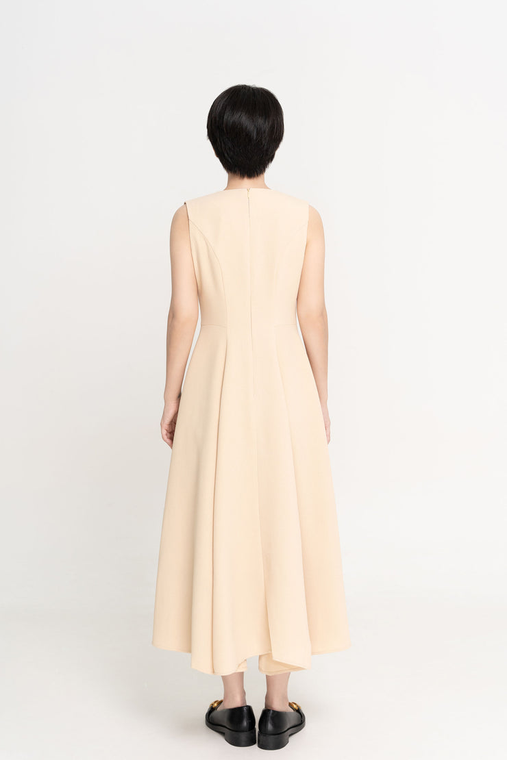 Textured Long Dress
