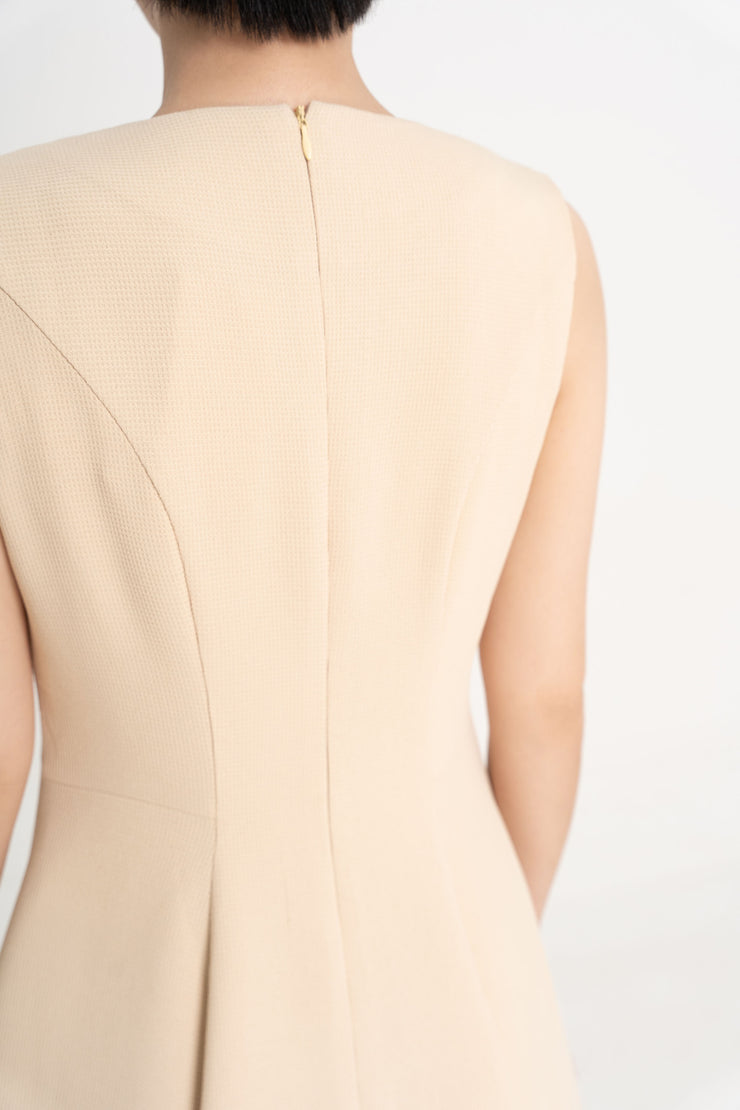 Textured Long Dress