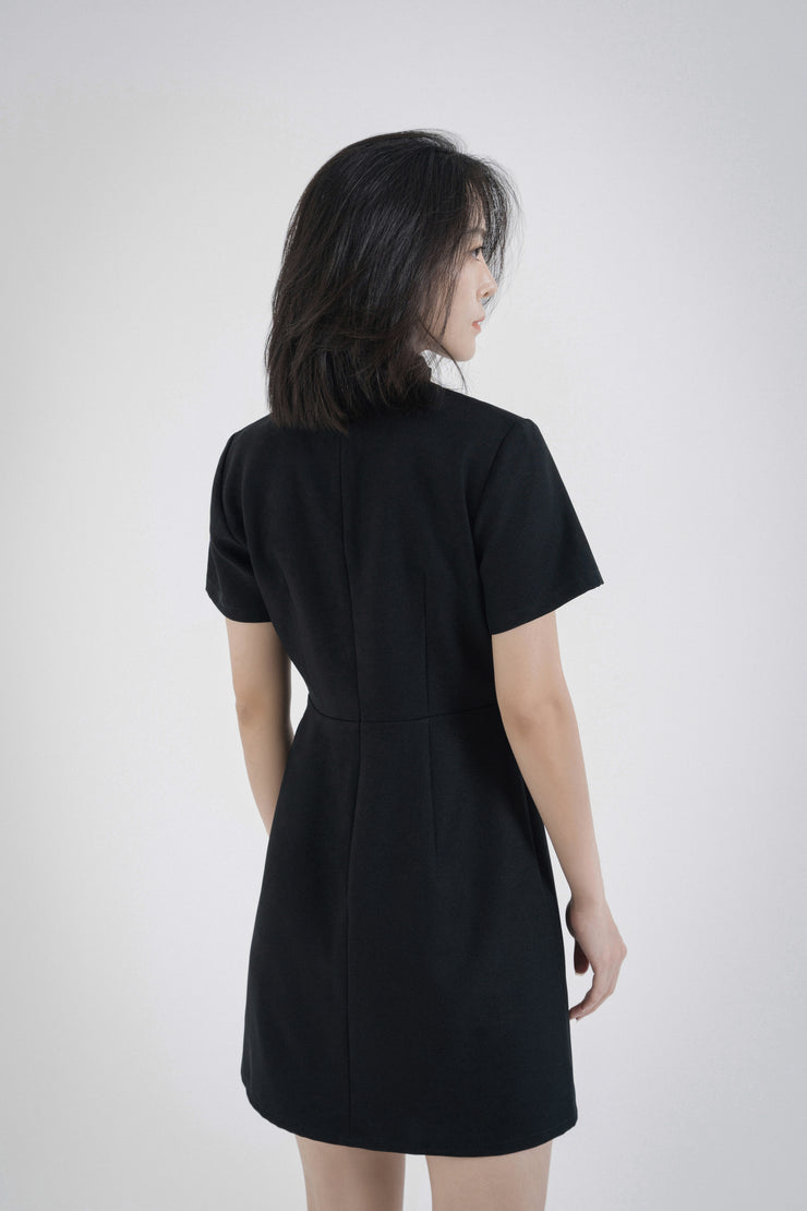 Tucked Mini Dress