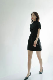 Tucked Mini Dress