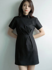 Tucked Mini Dress