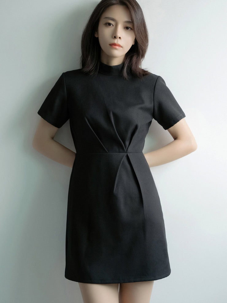 Tucked Mini Dress