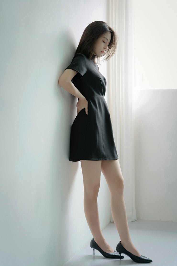 Tucked Mini Dress