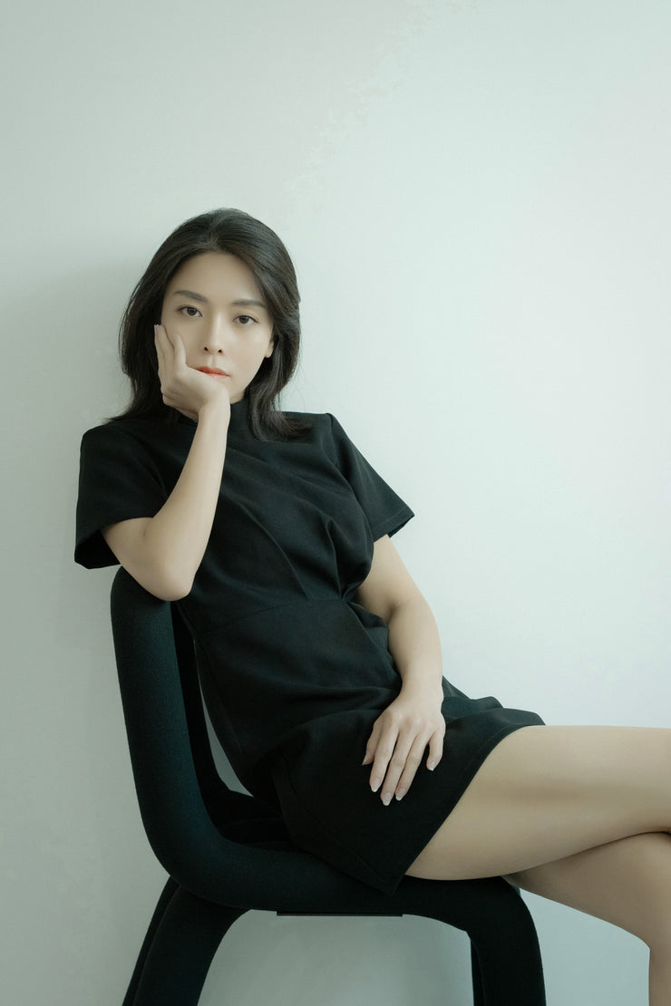 Tucked Mini Dress