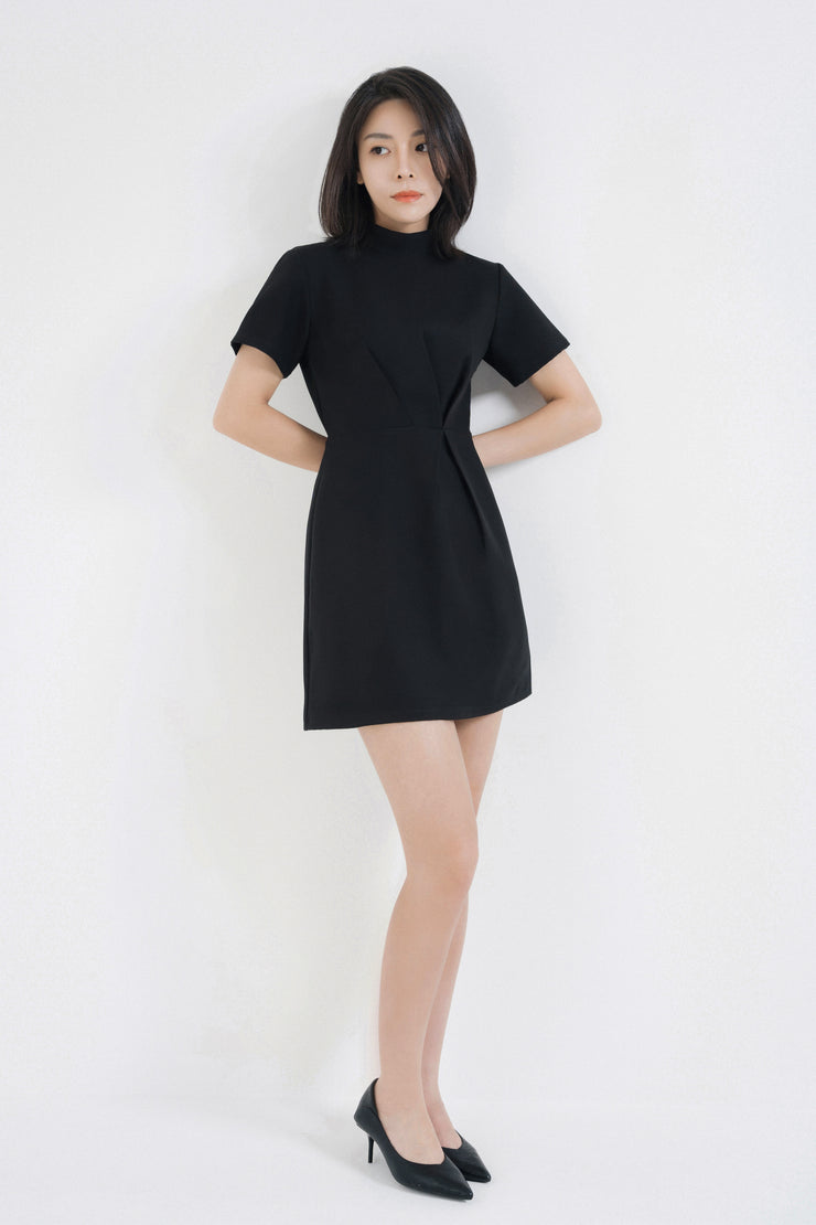 Tucked Mini Dress
