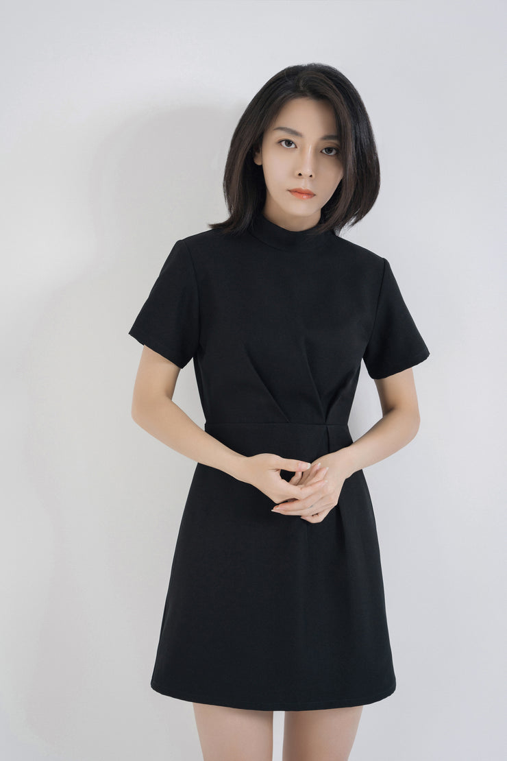 Tucked Mini Dress